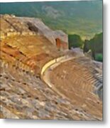 Ephesus Theater #1 Metal Print