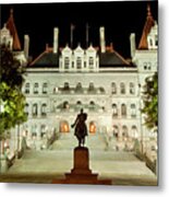 Ew York State Capitol In Albany #1 Metal Print