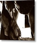 Farrier At Work #1 Metal Print