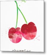 Fresh Cherries #1 Metal Print