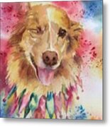 Gracie Metal Print