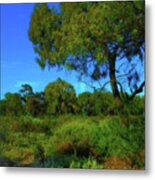 Green World #1 Metal Print