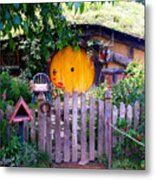 Hobbit's Front Gate Metal Print