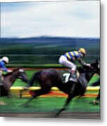 Horse Race  #1 Metal Print