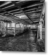 Inside The Barn #1 Metal Print