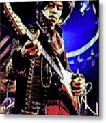 Jimi Hendrix #3 Metal Print
