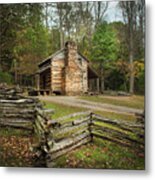 John Oliver Cabin Cades Cove #1 Metal Print