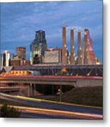 Kansas City Skyline  #2 Metal Print