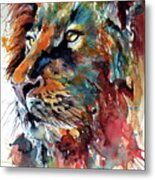 Lion #1 Metal Print