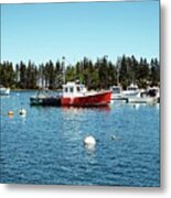 Lobster By Night - Sleep By Day, Camden, Maine #1 Metal Print