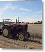 Massey Harris Tractor #1 Metal Print