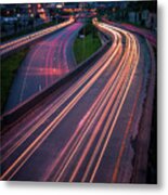 Minneapolis In Motion #1 Metal Print