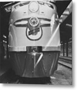 New Diesel Engine At Chicago Passenger Terminal - 1969 #1 Metal Print