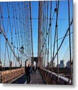 New York City - Brooklyn Bridge #1 Metal Print