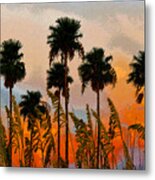 Nine Palms #1 Metal Print