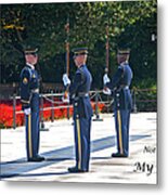 Not My Duty - My Honor Metal Print