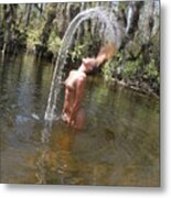 Nude Waterfall #1 Metal Print