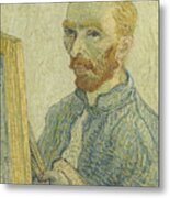 Portrait Of Vincent Van Gogh #1 Metal Print