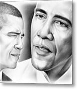 President Barack Obama #1 Metal Print