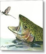 Rainbow Trout #1 Metal Print