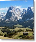 Sasso Lungo And Sasso Piatto #1 Metal Print