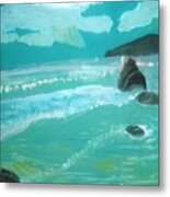 Seascape #1 Metal Print