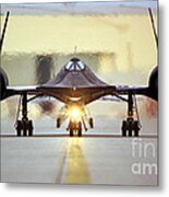 Sr-71 Blackbird, 1990s #1 Metal Print