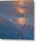 Sunlight On The Ice Two  #1 Metal Print