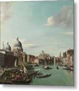 The Entrance To The Grand Canal Looking Wes #1 Metal Print