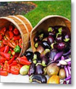 The Fall Harvest Is In Kendall Square Farmers Market #1 Metal Print