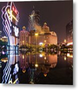 The Nights Of Macau #1 Metal Print