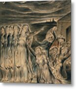 The Parable Of The Wise And Foolish Virgins Metal Print