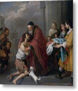 The Return Of The Prodigal Son, From 1667-1670 Metal Print