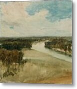 The Thames From Richmond Hill Metal Print