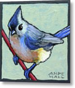 Tufted Titmouse Two #1 Metal Print