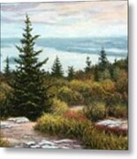 View From Cadillac Mountain #1 Metal Print