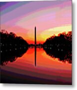 Washington Monument Sunrise #1 Metal Print