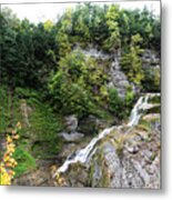 Waterfall At Robert Treman State Park Ii Metal Print