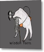 Wisdom Tooth Metal Print