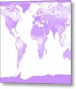 World Map #1 Metal Print