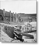 Civil War, Fort Sumter - To License For Professional Use Visit Granger.com Metal Print