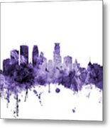 Minneapolis Minnesota Skyline #10 Metal Print