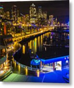 12th Man On The Seattle Waterfront Metal Print