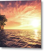 Lake Erie Sunset #13 Metal Print