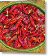 Red Hot Ready Metal Print