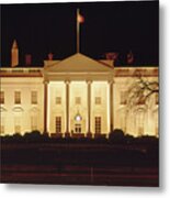 141x09 The White House At Night 1973 Metal Print