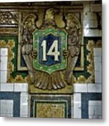 14th Eagle Subway Metal Print