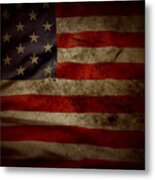American Flag 67 Metal Print