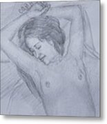 Nude Study #163 Metal Print