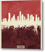 Houston Texas Skyline #17 Metal Print